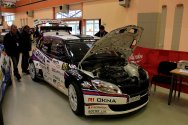 Rallye Český Krumlov: Technické přejímky, servis